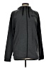 Nike 100% Polyester Gray Zip Up Hoodie Size L - photo 1