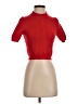 Zara 100% Polyester Red Turtleneck Sweater Size S - photo 1
