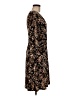 Connected Apparel Brown Cocktail Dress Size 8 Petite - photo 4