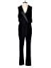 Piperlime 100% Polyester Solid Black Jumpsuit Size S - photo 1