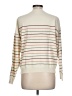 Tea n Rose Stripes Ivory Pullover Sweater Size L - photo 2