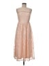 Jessica Simpson 100% Polyester Tan Cocktail Dress Size 6 - photo 1
