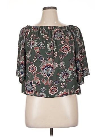 Ambiance 3/4 Sleeve Blouse (view 1)