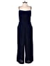 Lush Solid Blue Jumpsuit Size S - photo 1