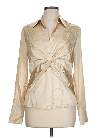 Ann Taylor Long Sleeve Blouse (view 1)