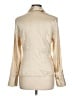 Ann Taylor Metallic Ivory Long Sleeve Blouse Size 12 - photo 2