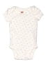 Carter's Print Ivory Short Sleeve Onesie Size Newborn - photo 1