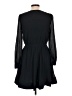 Eliza J 100% Polyester Solid Black Casual Dress Size 10 - photo 2