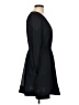 Eliza J 100% Polyester Solid Black Casual Dress Size 10 - photo 4