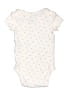 Carter's Print Ivory Short Sleeve Onesie Size Newborn - photo 2