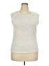 Fabletics Silver Sweater Vest Size XXL - photo 1