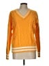 Lands' End 100% Cotton Orange Pullover Sweater Size 10 - photo 1