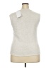 Fabletics Silver Sweater Vest Size XXL - photo 2