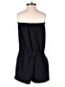 Express 100% Polyester Solid Black Romper Size 2 - photo 2