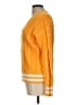 Lands' End 100% Cotton Orange Pullover Sweater Size 10 - photo 5
