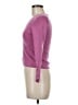 Ann Taylor 100% Merino Extra Fine Wool Pink Wool Pullover Sweater Size M - photo 5