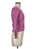 Ann Taylor 100% Merino Extra Fine Wool Pink Wool Pullover Sweater Size M - photo 4