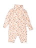 Amazon Essentials Print Ivory Long Sleeve Onesie Size Newborn - photo 1