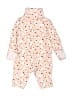 Amazon Essentials Print Ivory Long Sleeve Onesie Size Newborn - photo 2