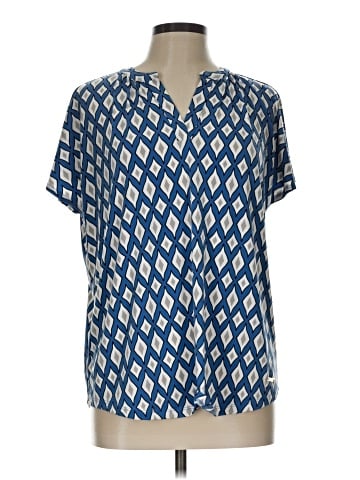 Jones New York Signature Short Sleeve Blouse (view 1)