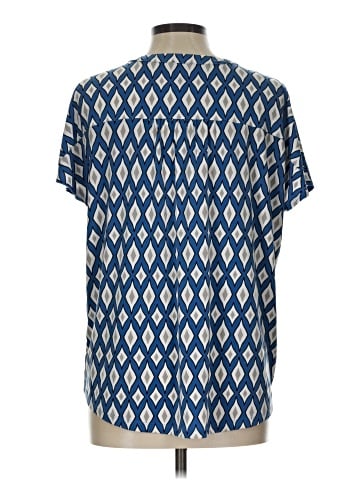 Jones New York Signature Short Sleeve Blouse (view 2)