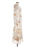 Christian Lacroix 100% Polyester Floral Ivory Cocktail Dress Size M - photo 4