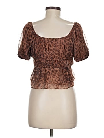 Pink Lily Short Sleeve Blouse (view 2)