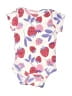 Onesies Floral White Short Sleeve Onesie Size 0-3 mo - photo 1