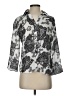 Essentials by Milano 100% Polyester Silver 3/4 Sleeve Blouse Size S - photo 1