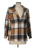 ChicMe 100% Polyester Plaid Brown Blazer Size L - photo 1