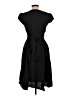 L.K. Bennett 100% Cupro Solid Black Cocktail Dress Size 10 - photo 2