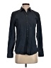 L.L.Bean Signature Black Long Sleeve Button-Down Shirt Size 2 - photo 1