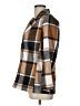 ChicMe 100% Polyester Plaid Brown Blazer Size L - photo 5