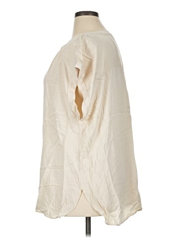 Rose + Olive Short Sleeve Blouse (view 2)