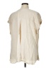 Rose + Olive 100% Rayon Ivory Short Sleeve Blouse Size 1X - photo 4