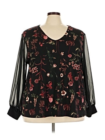 C established 1946 Long Sleeve Blouse (view 1)