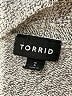 Torrid Gray Cardigan Size 2X Plus (2) - photo 7