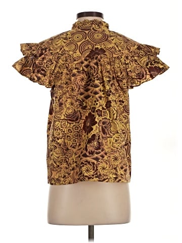 Ulla Johnson Short Sleeve Blouse (view 2)