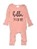 Assorted Brands Graphic Pink Long Sleeve Onesie Size Newborn - photo 1