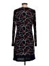 MICHAEL Michael Kors Graphic Black Casual Dress Size S (petite) - photo 2