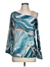 ChicMe Teal 3/4 Sleeve Blouse Size L - photo 1
