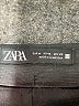 Zara Solid Black Dress Pants Size M - photo 7