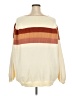 chic soul (chicsoul.com) Color Block Ivory Pullover Sweater Size 3X - photo 2