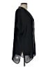 Vince. 100% Silk Black Short Sleeve Silk Top Size L - photo 4