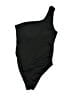 Summer Mae Solid Black One Piece Swimsuit Size L - photo 2