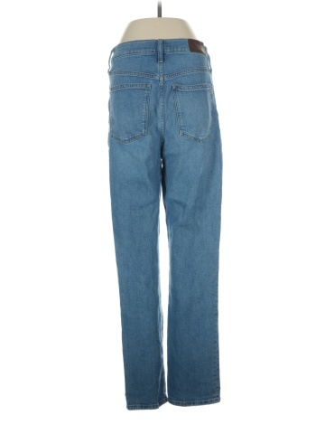 Madewell The High-Rise Slim Boyjean in Summit Wash: Summerweight Edition (view 2)