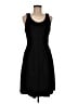 J.Crew Solid Black Casual Dress Size 8 - photo 1