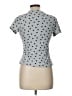 Justify Polka Dots Silver Short Sleeve T-Shirt Size L - photo 2
