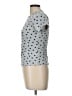 Justify Polka Dots Silver Short Sleeve T-Shirt Size L - photo 5