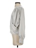 Sincerely Jules 100% Polyester Silver Long Sleeve Blouse Size S - photo 5